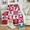 Premium Ohio State Buckeyes Quilt Bedding Set for Fans