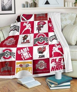 Premium Ohio State Buckeyes Quilt Bedding Set for Fans