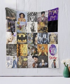 Prince Style 2 Quilt Bedding Set - Featuring Iconic Prince Artwork