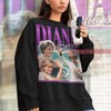 Princess Diana Fan Sweatshirt, Perfect for Those who Admire the Princess of Wales