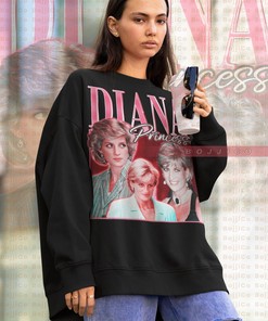 Princess Diana Tank, Retro Style Fan Sweater, British Royal England