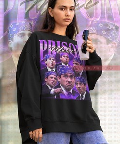 Prison Mike Vintage Biatch Shirt, Ideal for Fans of The Office TV Series