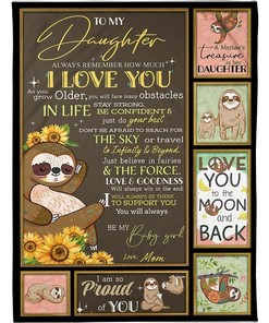 Proud To Be Your Father- To My Daughter Quilt Bedding Set for Kids.