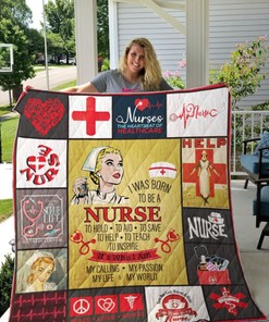 Proud To Be a Nurse Quilt Bedding Set to Show Your Profession