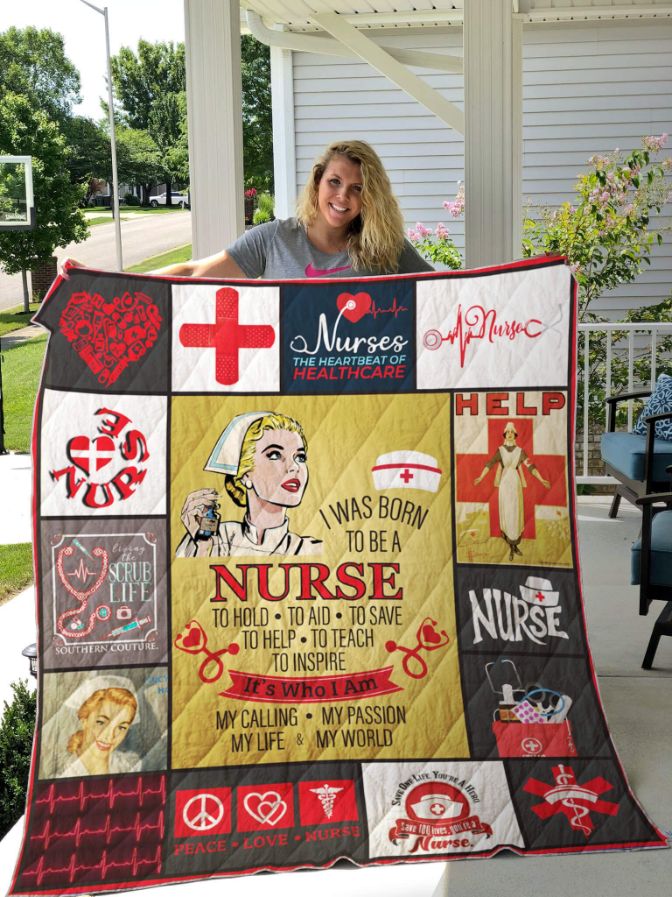 Proud To Be a Nurse Quilt Bedding Set to Show Your Profession