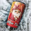 Proudly Display Your Love for Your Cat and Calgary Flames with This Tumbler