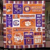 Prowl Growl NCAA Clemson Tigers Collected Great Quilt Bedding Set