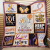 Psoriasis Awareness Be The Light Quilt Bedding Set for Supporters of the Cause