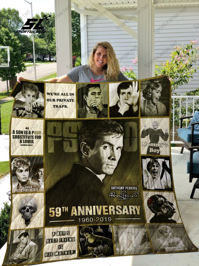 Psycho Ver 2 Quilt Blanket - Get spooky with this Psycho Ver 2 quilt blanket