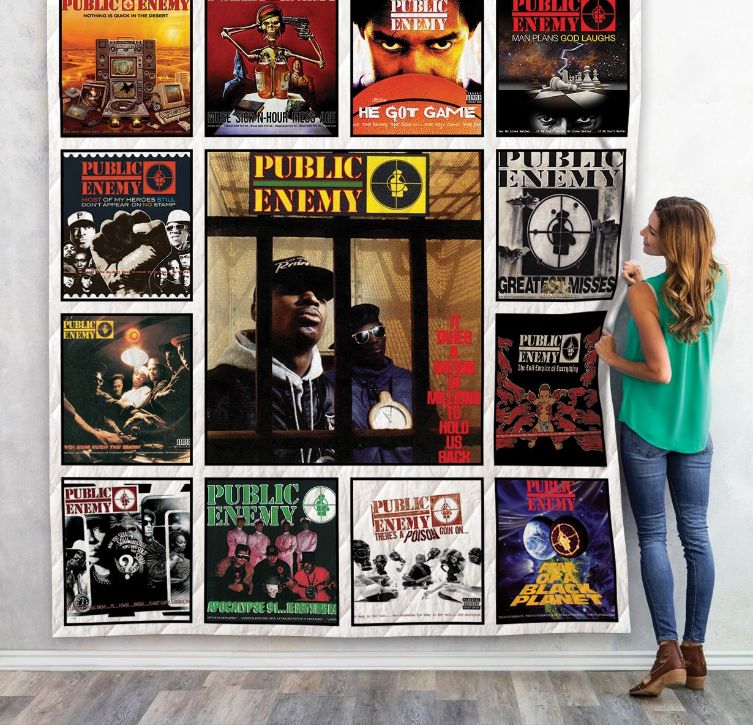Public Enemy Quilt Bedding Set 01