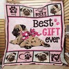 Pug Quilt Bedding Set - Featuring Cute Pug Designs