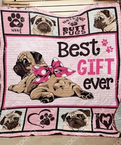 Pug Quilt Bedding Set - Featuring Cute Pug Designs