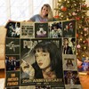 Pulp Fiction Say What Again Collected Quilt Blanket with Iconic Quote and Comfortable Material