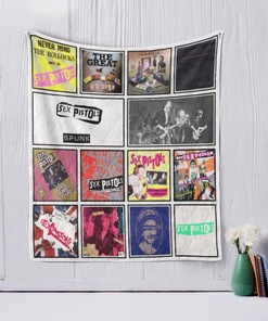 Punk Rock Lovers Must-Have Sex Pistols Quilt Blanket