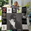 Pusha T Albums Quilt Bedding Set for Hip Hop Fans