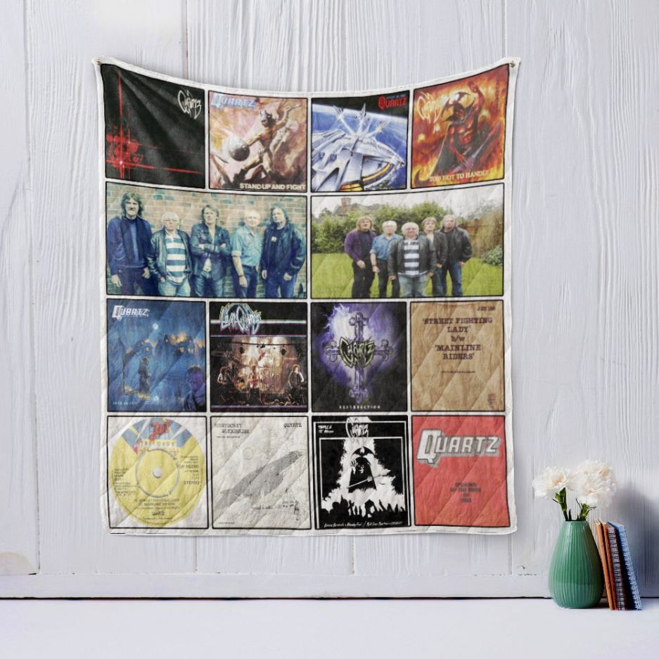 Quartz Quilt Blanket - Beautiful Design with a Geological Twist