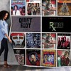 Quiet Riot Albums Vintage Quilt Blanket for Metal Fans