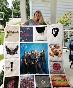 Quilt Bed Set Inspired by the Foo Fighters