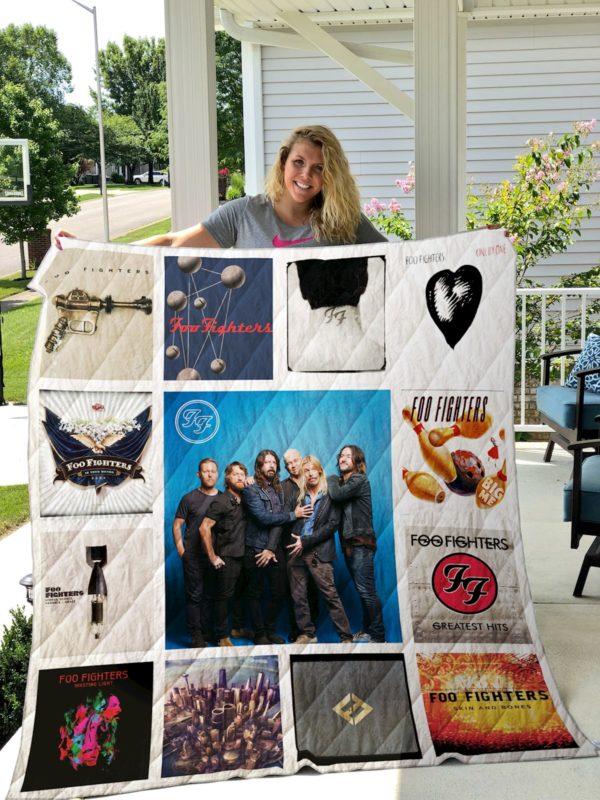 Quilt Bed Set Inspired by the Foo Fighters