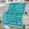 Quilt Bedding Set for Sister: You are Much Important Soft Blanket