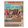 Quilting Rules Creative Fleece Blanket for Quilters