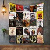 Quincy Jones Style 2 Album Covers Quilt Bedding Set for Fans of the Musician