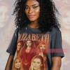 RETRO ELIZABETH OLSEN Vintage Shirt - Scarlet Retro 90s Sweater, Elizabeth Olsen Tee Wanda for Film T-Shirt Fans