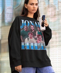 RETRO JONAH HILL Comedian Sweatshirt - Wolf of Wallstreet Vintage Sweater