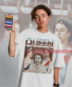 RIP QUEEN ELIZABETH Vintage Shirt - Forever Queen Elizabeth Homage Tshirt, Queen Elizabeth fan tribute shirt
