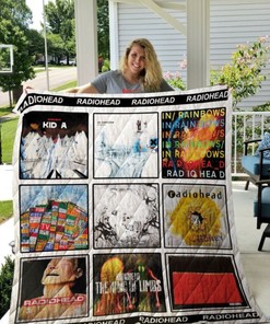 Radiohead Albums Quilt Blanket For Fans - The Perfect Gift for Indie Rock Enthusiasts