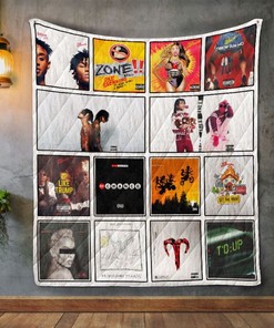 Rae Sremmurd Album Covers Quilt Blanket for Music Lovers