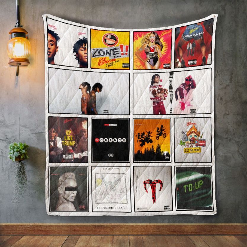 Rae Sremmurd Album Covers Quilt Blanket for Music Lovers