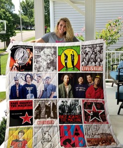 Rage Against The Machine 02 Quilt Bedding Set
