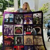 Rainbow Band Quilt Bedding Set for Music Lovers