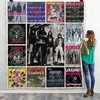 Ramones Compilation Albums Quilt Bedding Set 02 - A Must-Have for Punk Rock Fans