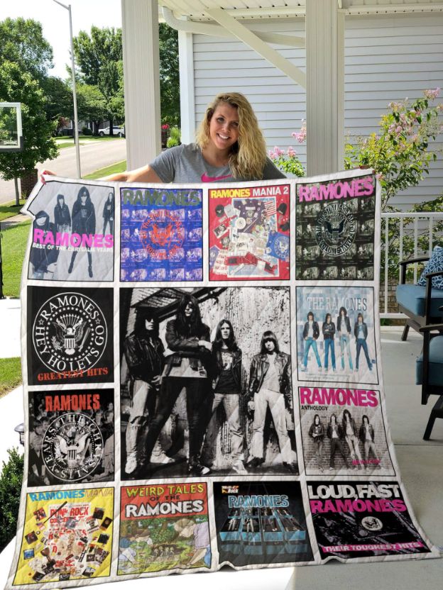 Ramones Compilations Quilt Bedding Set 02