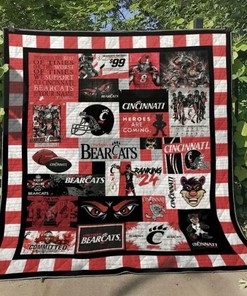 Ranking 24 Ncaa Cincinnati Bearcats Collection Quilt Bedding Set Full