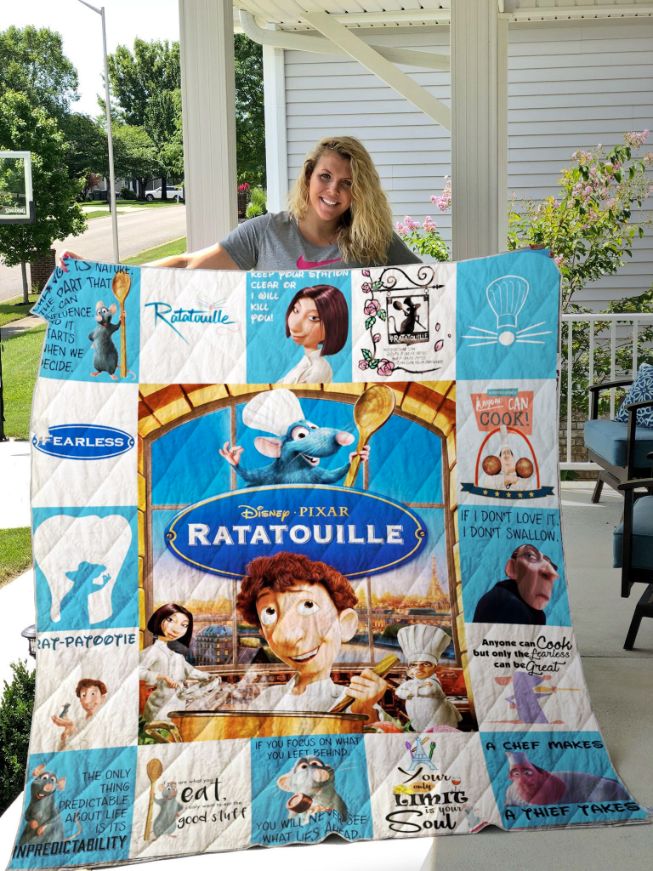 Ratatouille Ver 17 Quilt Blanket for Fans - A Must-Have for Movie Night
