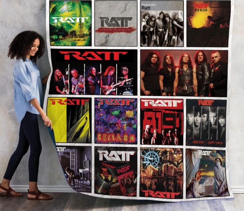 Ratt Quilt Blanket 01 for Fans of Ratt