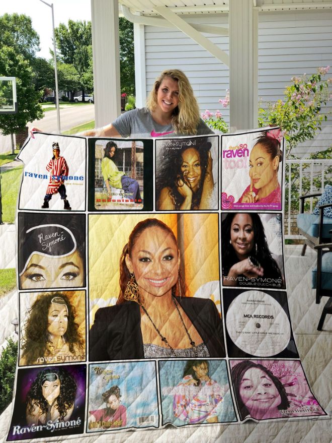 Raven-Symon Retro Collection Quilt Blanket for Fans