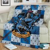 Ravenclaw House Harry Potter Fleece Blanket Gift for Fans