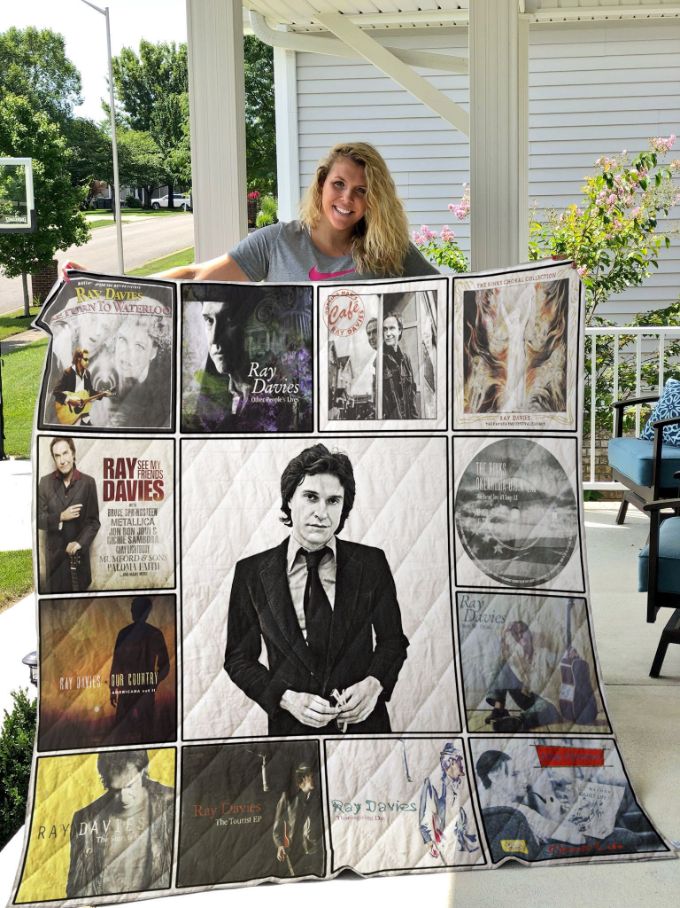 Ray Davies Collection Quilt Blanket for Music Lovers