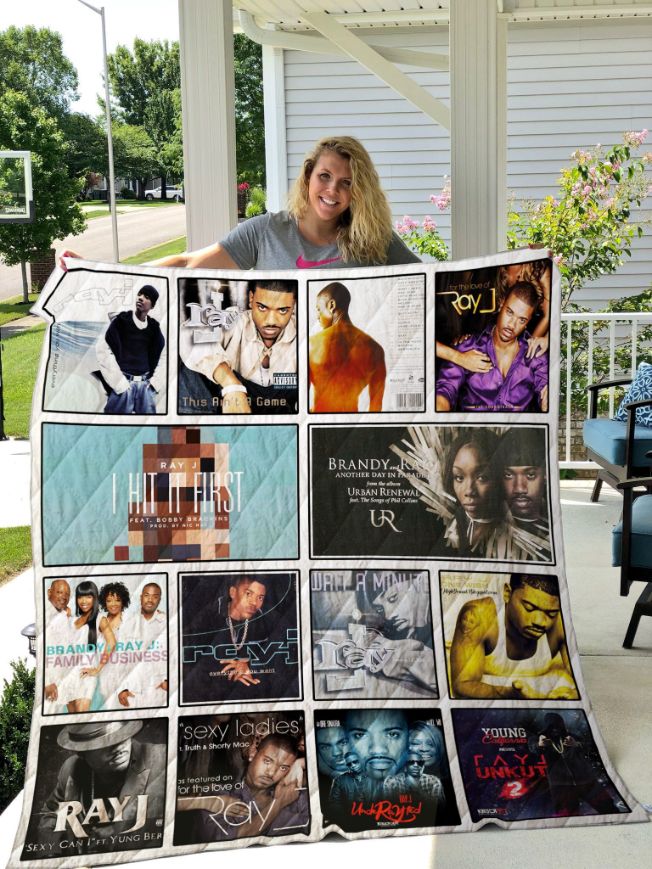 Ray J Quilt Blanket for Fans of Ray J