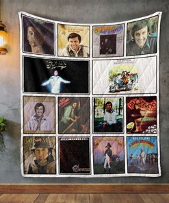 Ray Stevens Album Covers Quilt Blanket - Unique Gifts for Music Lovers