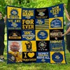 Re2pect Above All Marquette Golden Eagles Ncaa Quilt Bedding Set