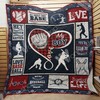 Real Baseball Mom Customized Quilt Blanket - the Perfect Gift for Baseball Lovers