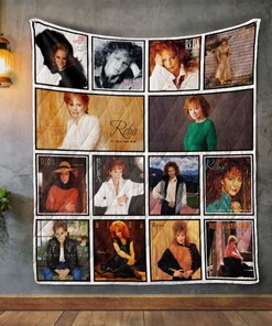 Reba Mcentire Album Covers Vintage Style Quilt Bedding Set
