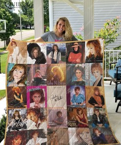 Reba Mcentire Quilt Blanket For Fans Ver 25 Country Music Bedding Set