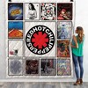 Red Hot Chili Peppers Quilt Bedding Set - Turn up the heat with this Red Hot Chili Peppers quilt bedding set