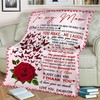 Red Rose Butterfly Blanket: Show Your Love to Your Mom